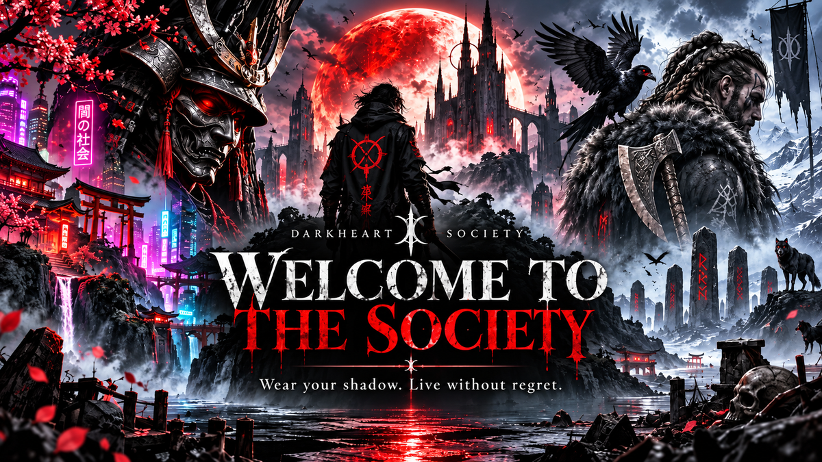 Welcome to the Society!