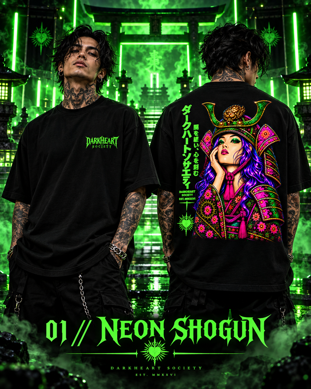 01 // NEON SHOGUN - T-SHIRT