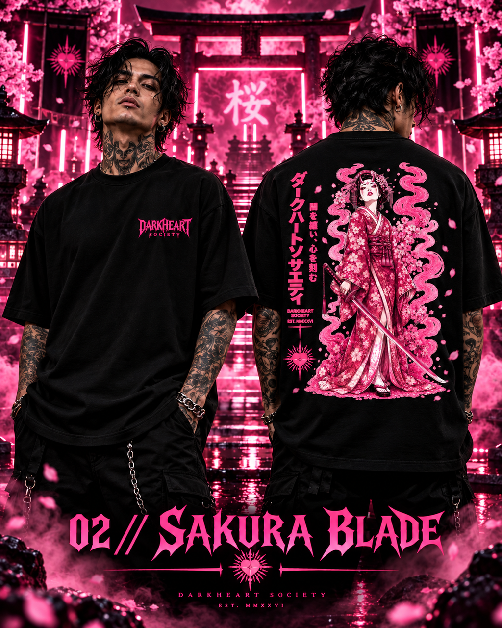 02 // SAKURA BLADE - T-SHIRT