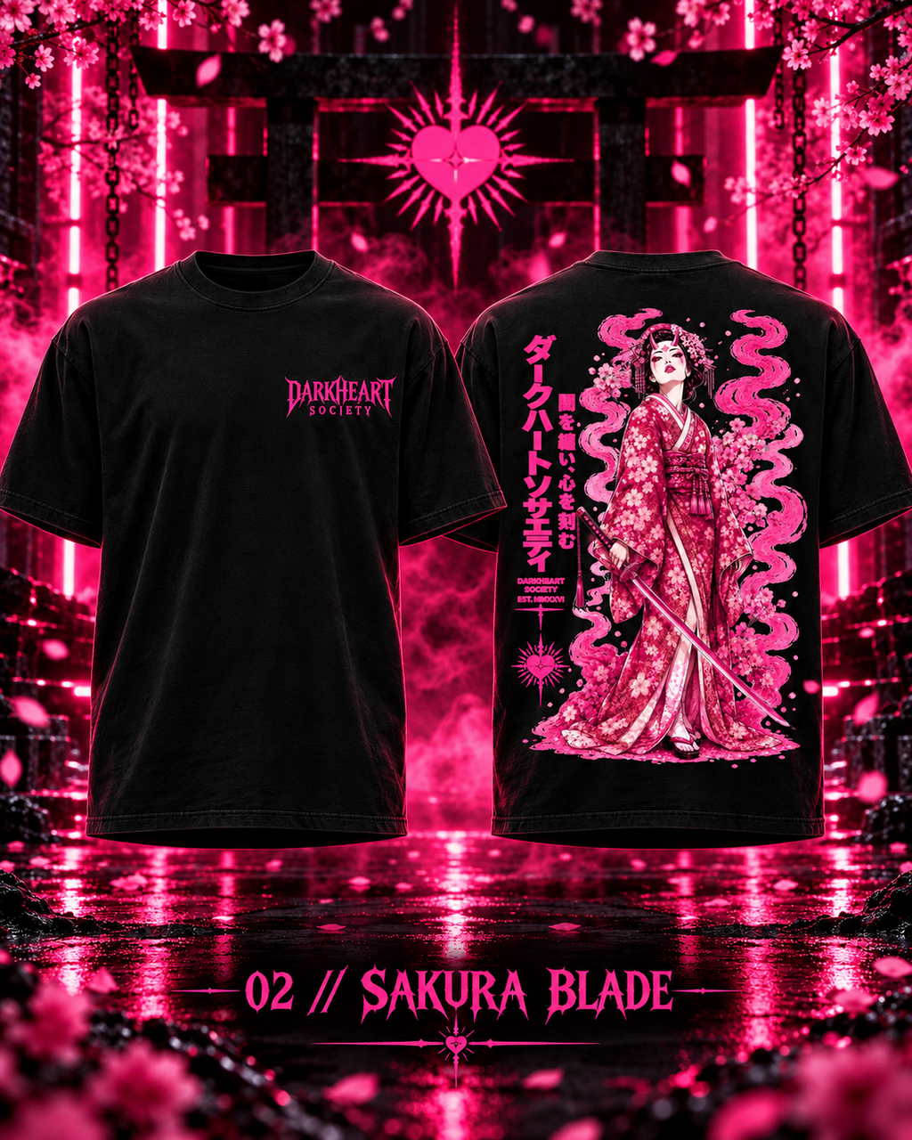 02 // SAKURA BLADE - T-SHIRT