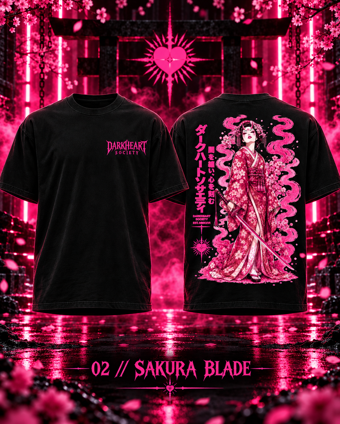 02 // SAKURA BLADE - T-SHIRT